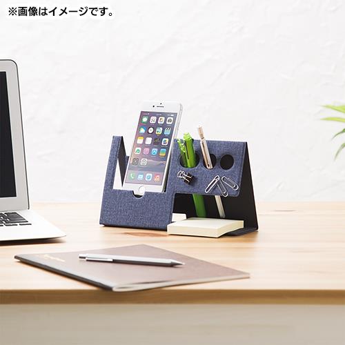 ナカバヤシ NOP-D02NV(ネイビー) デスクオーガナイザーM