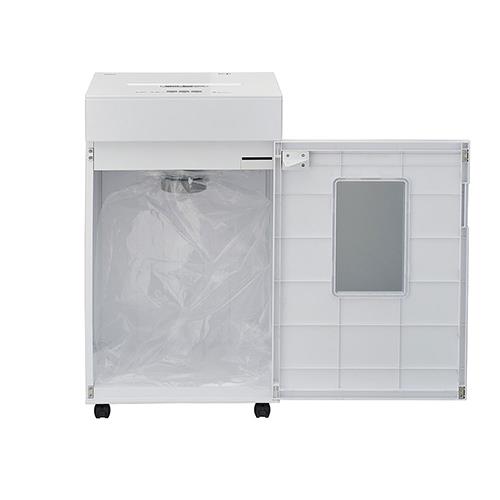 ナカバヤシ NSE-DLM01W(ホワイト) パーソナルシュレッダ ダストレス マイクロカット 静音仕様