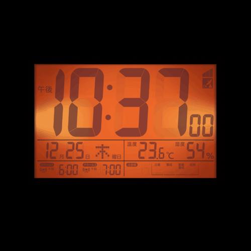 シチズン(CITIZEN) 8RZ151-003 Wアラーム機能付 デジタル時計