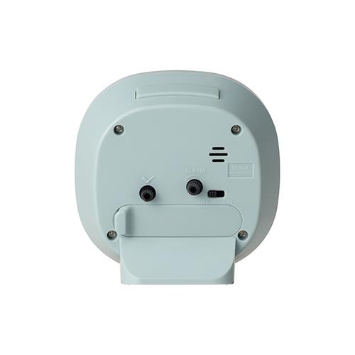 RHYTHM(リズム) 8RE674SR-08 グレー リフレR674 クオーツめざまし時計