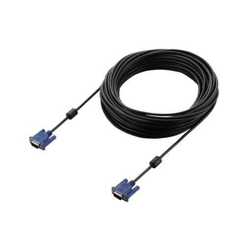 エレコム(ELECOM) CAC-L20BK/RS ブラック RoHS準拠 D-Sub15ピン ミニ ケーブル 20m