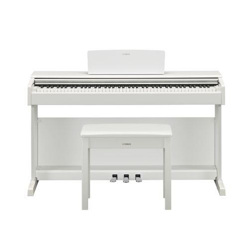 【標準設置料金込】ヤマハ(YAMAHA) YDP-145WH ホワイトウッド調 ARIUS 電子ピアノ 88鍵盤 固定椅子付属