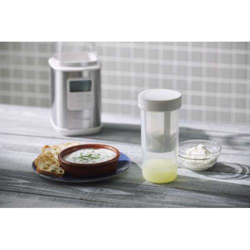 ビタントニオ(Vitantonio) VYG60W ヨーグルトメーカー ホワイト 水切りフィルター レシピブック付き 幅広い温度設定 タイマー