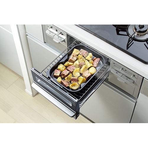 イシガキ産業 4205 グリル名人+スタッキングプレート・浅型 1.1L スチール プレート