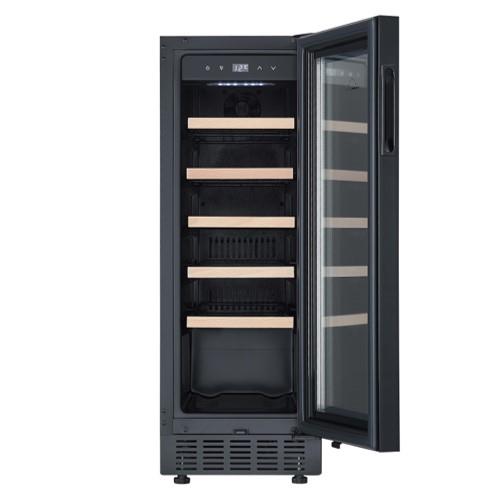 【長期5年保証付】【設置】フォルスター(forster) FJP-57GS(BK) ワインセラー 20本収納 右開き 1温度タイプ ビルトイン可 スライドラック 冷気強制循環式