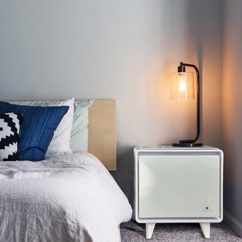 【設置】SAPPHIRE(サファイア) SAPPHIRE by LOOZER SMART TABLE STB30 WHITE 冷蔵庫付きスマートテーブル 1ドア 30L