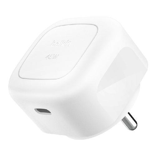 BELKIN WCA013qcWH(ホワイト) Belkin 45W USB-C 小型充電器 Wall Charger Optimized for iPhone