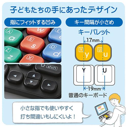 エレコム(ELECOM) TK-FS10BMKIBK ブラック ワイヤレスキーボード Bluetooth 無線 コンパクト iPad