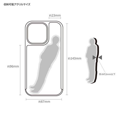 グルマンディーズ(gourmandis) SWC-18PR(ピンク&レッド) SHOWCASE+ iPhone15 Pro 対応 ケース