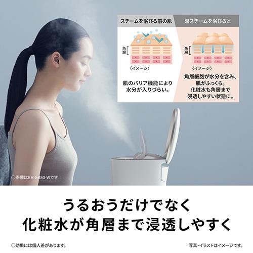 【長期5年保証付】パナソニック(Panasonic) フェイススチーマー トリプルスチームモデル スキンアクト スチーマー トリプル EH-SB30-W ホワイト