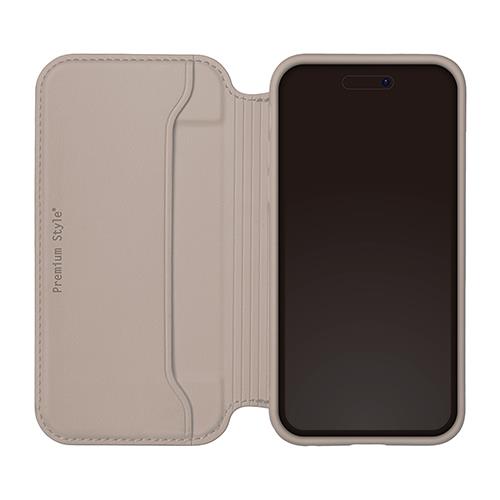 PGA PG-D24AGF04POO(くまのプーさん) iPhone16用 ガラスフリップケース