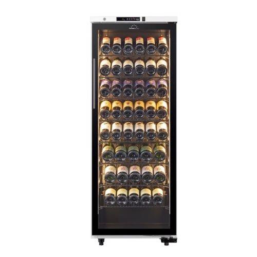 【標準設置料金込】フォルスター(forster) ST-209G W ロングフレッシュ 日本製ワインセラー 74本収納 右開き 傾斜ラック標準装備 酷暑対応 省エネモデル ホワイト