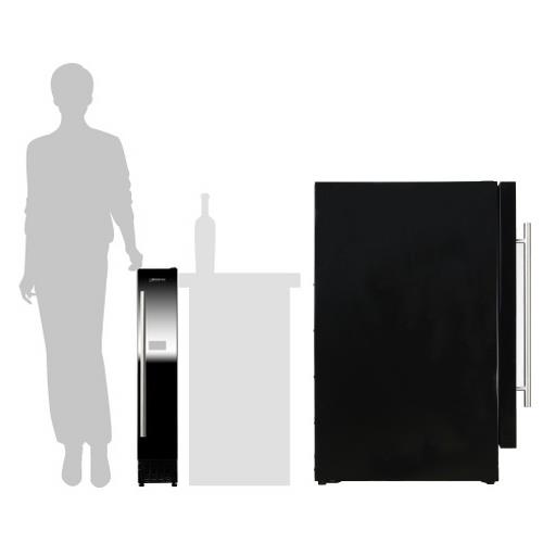 【長期保証付】デバイスタイル(deviceSTYLE) CF-P7 7本用ワインセラー 横幅150mm スリムボディー