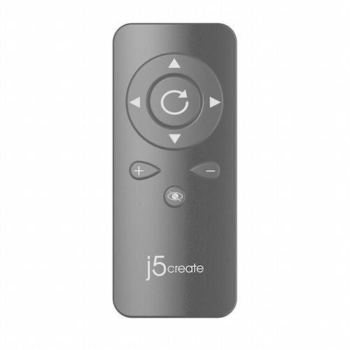 ジェイファイブ クリエイト JVCU435(ブラック) 4Kリモコン付きWebカメラ