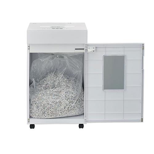 ナカバヤシ NSE-DLM01W(ホワイト) パーソナルシュレッダ ダストレス マイクロカット 静音仕様