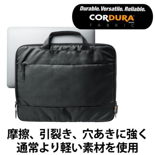エレコム(ELECOM) BM-IBLW13BK PC用インナーバッグ 取っ手付き CORDURA 13.3インチ ブラック