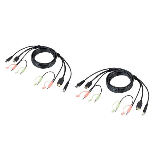 サンワサプライ SW-KVM8HU HDMI対応パソコン自動切替器 8:1