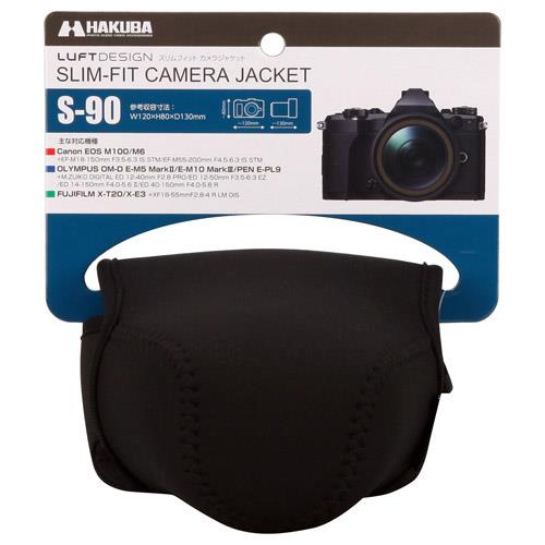 ハクバ(HAKUBA) DCS-03S90BK ブラック ルフトデザイン スリムフィット カメラジャケット