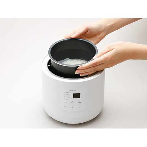 コイズミ(KOIZUMI) KSC-0800-W ホワイト おかゆメーカー