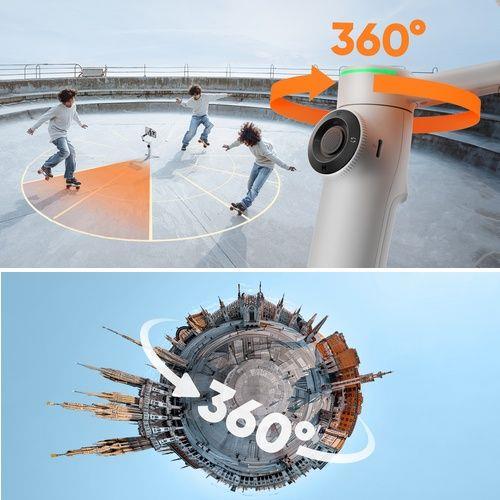 Insta360 Insta360 Flow2 Pro(ストーン・グレー) スマートフォン用AIジンバル クリエイターキットApple DockKit対応 CINSABQB-FLOW208