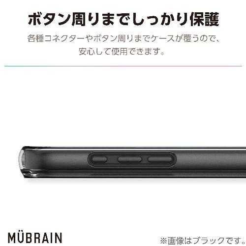 エレコム(ELECOM) PM-A24CHVAIR2WH(ホワイト×クリア) iPhone16 Pro ケース ハイブリッド 衝撃吸収 軽量 カメラレンズ保護設計 MUBRAIN