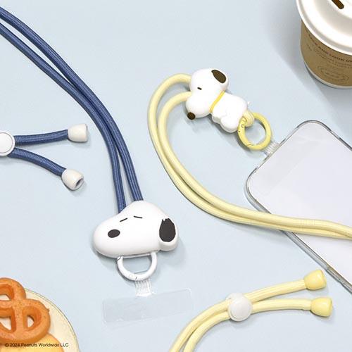 グルマンディーズ(gourmandis) SNGG-74A(フェイス) ピーナッツ スヌーピー マルチリングプラス マスコットストラップ