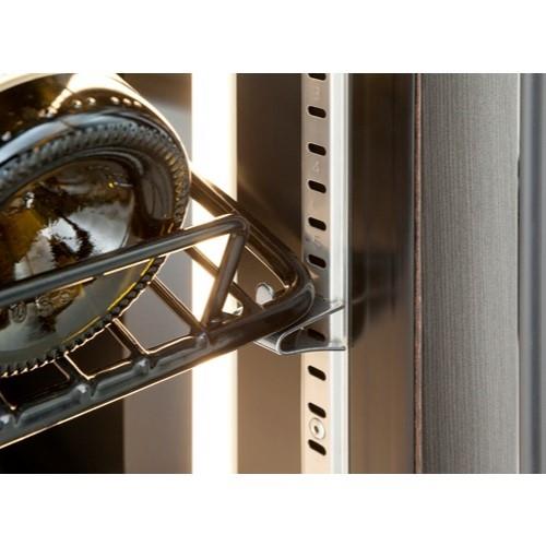 【標準設置料金込】【長期保証付】フォルスター(forster) ST-408-WK ロングフレッシュ 日本製ワインセラー 120本収納 右開き 鋼板扉 酷暑対応 インバーターセラー