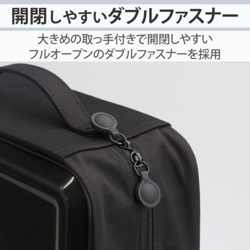 エレコム(ELECOM) CCD-H320BK(ブラック) CD/DVDファスナーケース 320枚