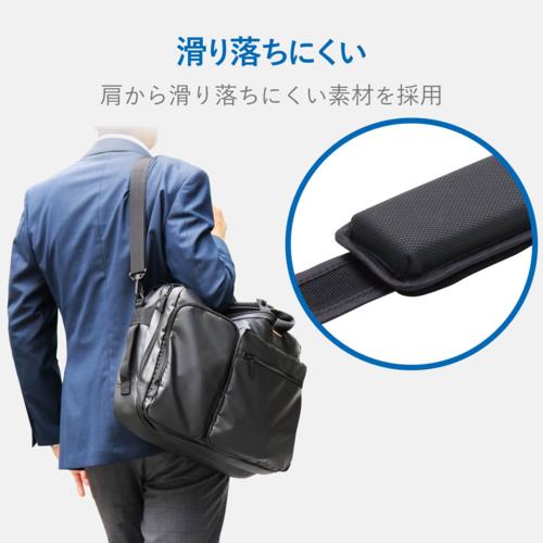 エレコム(ELECOM) BMA-SH01BK ブラック 交換用ショルダーベルトストレート