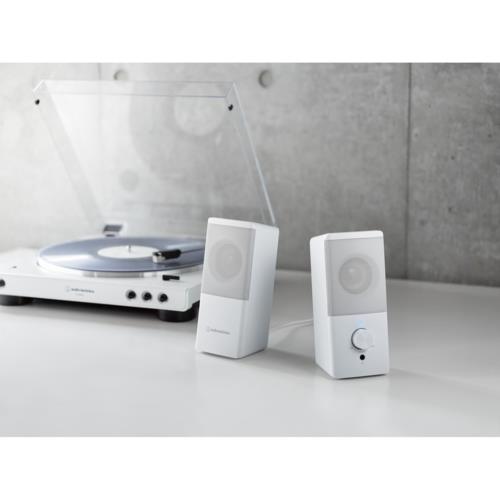 オーディオテクニカ(audio-technica) AT-SP95-WH ホワイト USBアクティブスピーカー アンプ内蔵