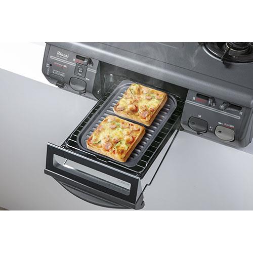 イシガキ産業 4210 グリル名人+波型プレート L スチール プレート