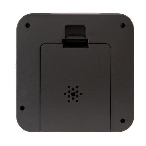 芳国産業 YT5317BK ブラック ランデックス 置時計 ネオサイドワーク 連続秒針