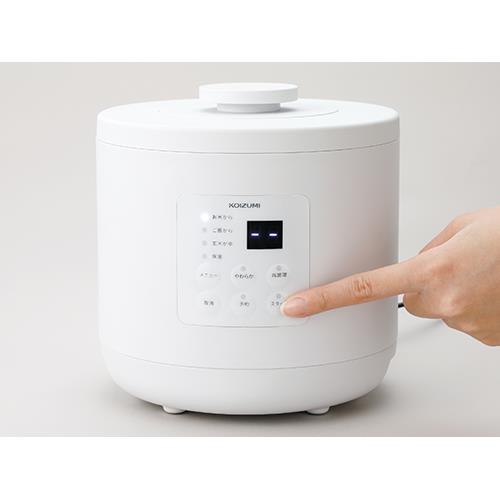 コイズミ(KOIZUMI) KSC-0800-W ホワイト おかゆメーカー
