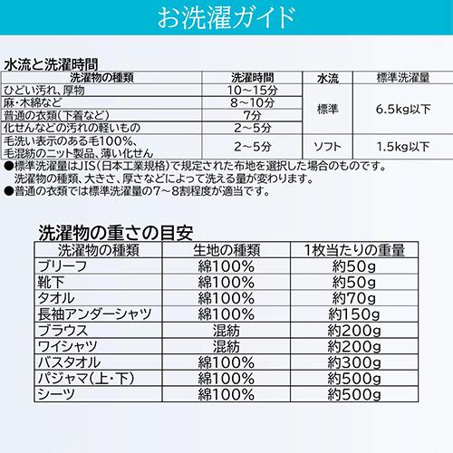 【設置+リサイクル】日立(HITACHI) PS-65AS2-W ホワイト 青空 2槽式洗濯機 洗濯6.5kg/脱水6.5kg