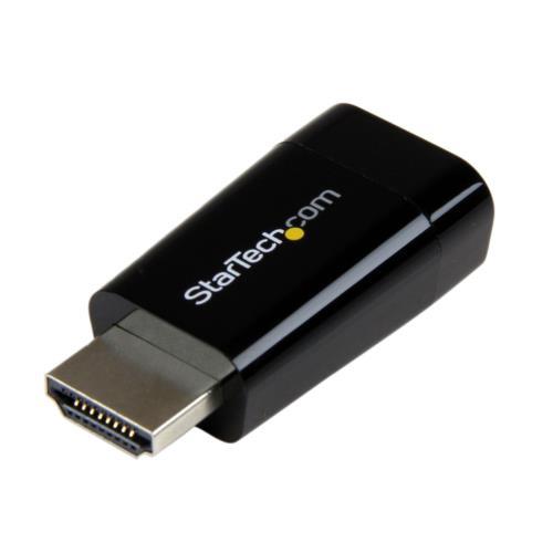 StarTech(スターテック) HD2VGAMICRO コンパクトHDMI-VGA変換アダプタ/コンバータ