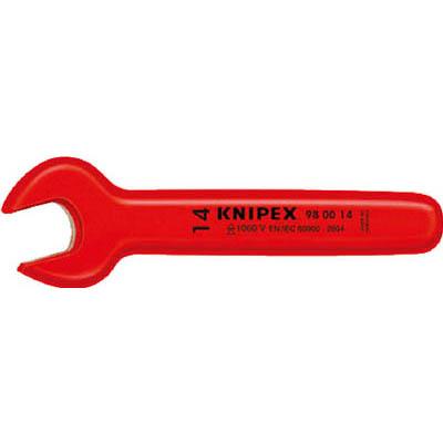 クニペックス(KNIPEX) 9800-13 絶縁片口スパナ 13mm