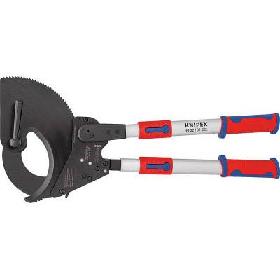 クニペックス(KNIPEX) 9532-100 9532-100 ラチェット式ケーブルカッター 650mm