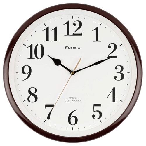 保土ヶ谷電子販売 HWC-007RCBR(ブラウン) 電波掛時計