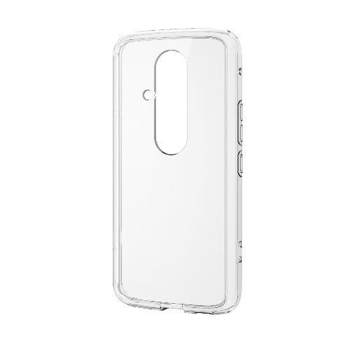 エレコム(ELECOM) PM-F244HVCKCR(クリア) らくらくスマートフォン F-53E ケース ハイブリッド 衝撃吸収 カメラレンズ保護設計 ストラップホール付