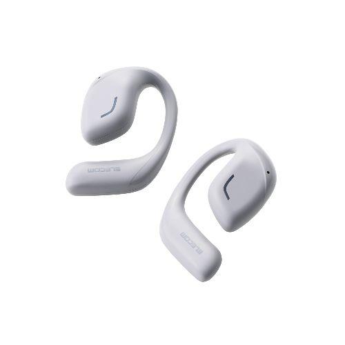 エレコム(ELECOM) LBT-OWS01GY ウォームグレー ワイヤレスイヤホン Bluetooth 5.4 オープンイヤー イヤホン 高音質 低遅延 マイク付き