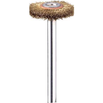 ミニター FC4232 金属ブラシ ホイール 真鍮 Φ40