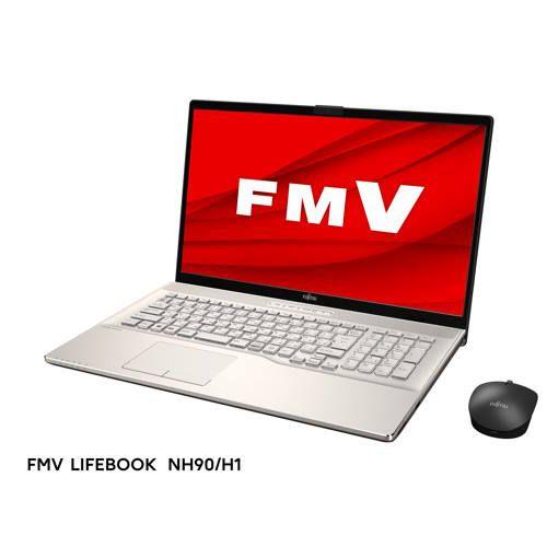 富士通(FUJITSU) FMVN90H1G LIFEBOOK NH 17.3型 Core i7/16GB/512GB/Office  シャンパンゴールド Windows 11Home ノートパソコン: ECカレント｜JAL Mall｜マイルがたまる・つかえる ショッピングモール