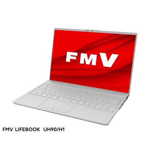 富士通(FUJITSU) FMVU90H1H LIFEBOOK UH 14型 Core i7/16GB/512GB/Office フロストグレー  Windows 11Home ノートパソコン: ECカレント｜JAL Mall｜マイルがたまる・つかえる ショッピングモール