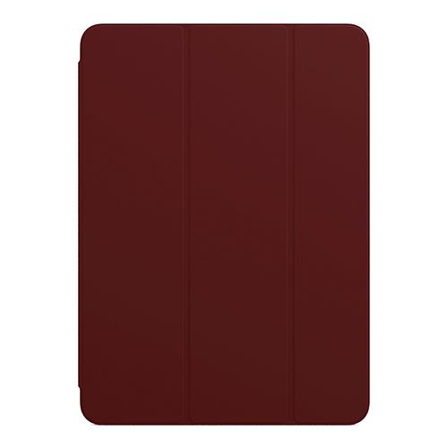 トリニティ TR-IPD248-FS-SMWR(ワインレッド) iPad mini(A17 Pro)/ iPad mini(第6世代)用 FLIP SHELL 背面クリア フリップシェルケース