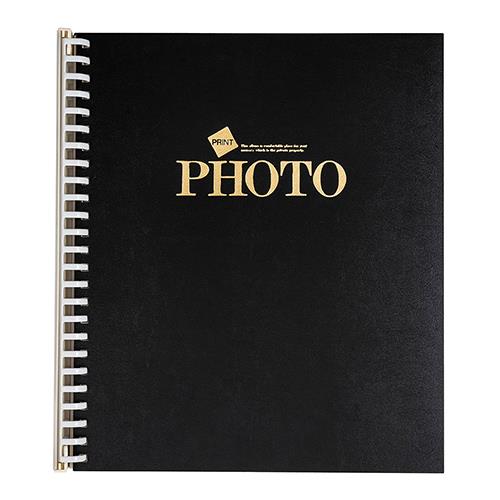 ナカバヤシ アL-JHO2-121-D クロ ライトアルバム ジムシリーズ ライトフォート