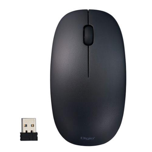 ナカバヤシ MUS-RKT211BK ブラック 2Way電池 無線3ボタン Blue LEDマウス