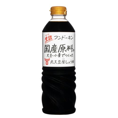 フンドーキン 生詰国産原料 生詰国産原料丸大豆生しょうゆ 720ml