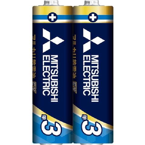 三菱(MITSUBISHI) LR6EXR/2S アルカリ乾電池 単3形 2本パック