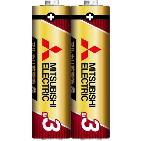 三菱(MITSUBISHI) LR6GR/2S アルカリ乾電池 単3形 2本パック