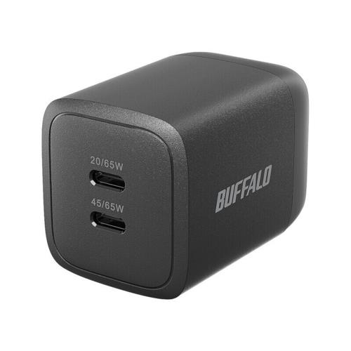 バッファロー(BUFFALO) BSACPD6500C2BK USB Power Delivery USB PD 対応AC充電器